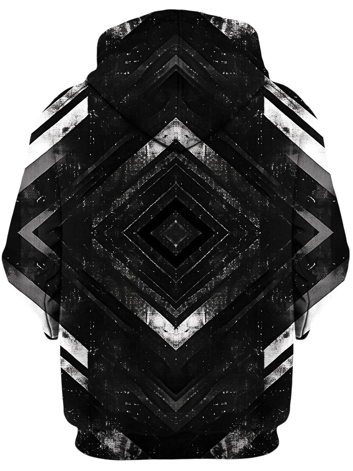 Fractured Core Unisex Zip-Up Hoodie