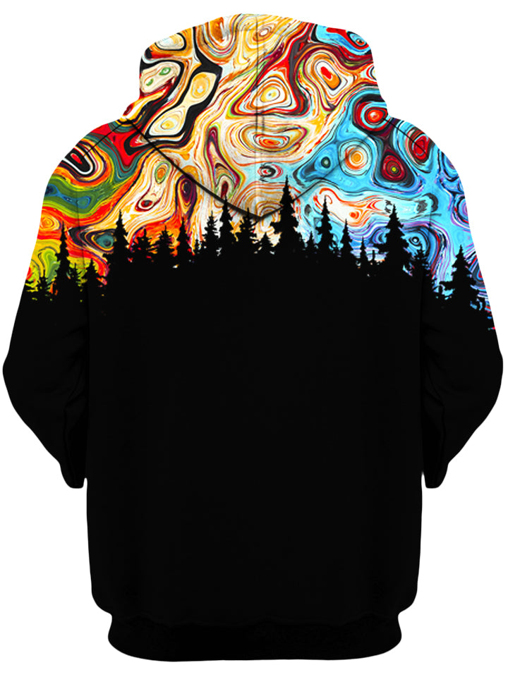 Night Sky Unisex Zip-Up Hoodie