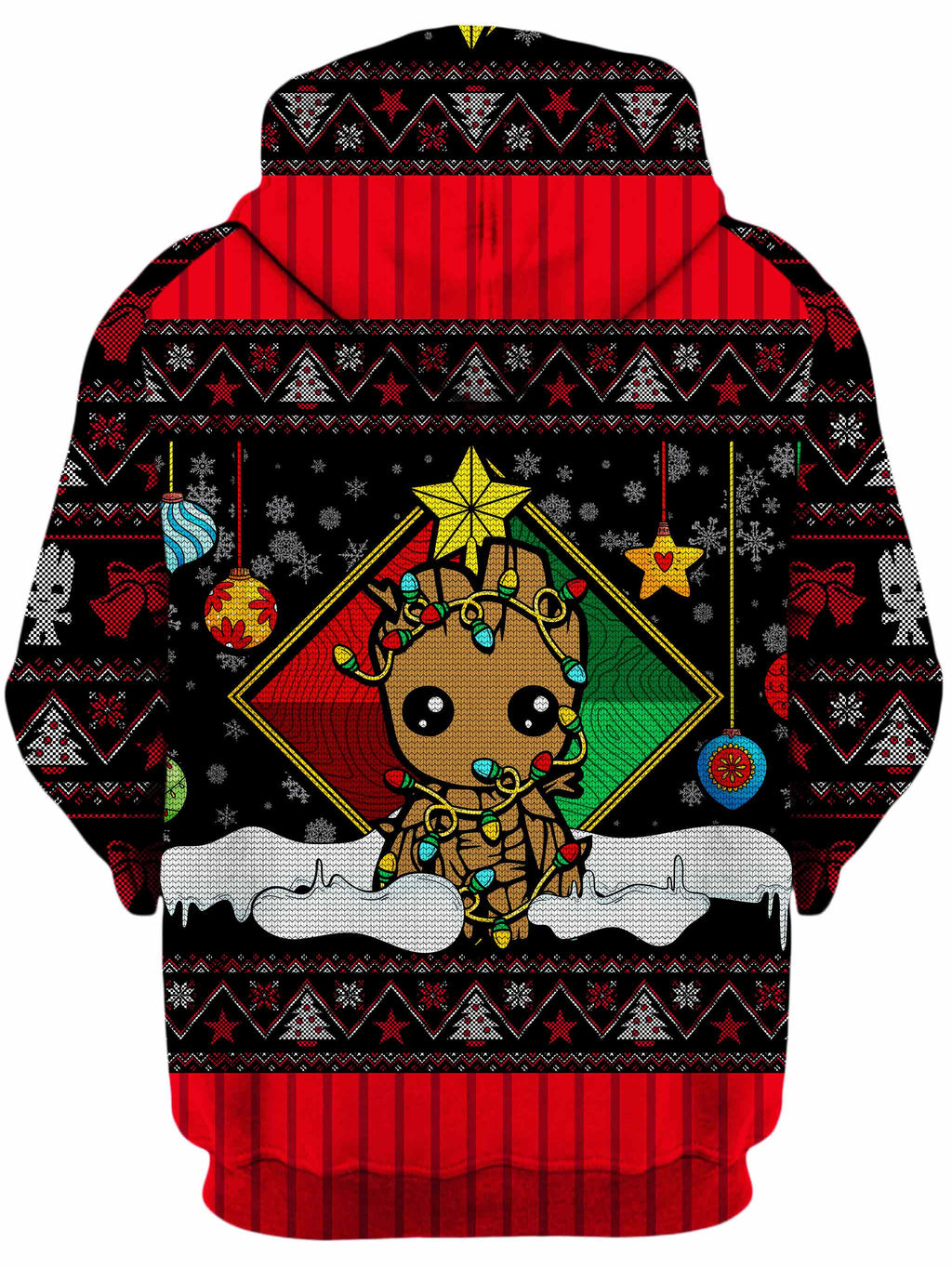 Groot Christmas Unisex Hoodie iEDM Epic Hoodie