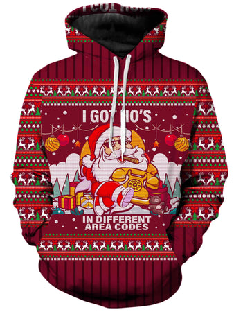 iEDM - Santa Pimp Unisex Hoodie