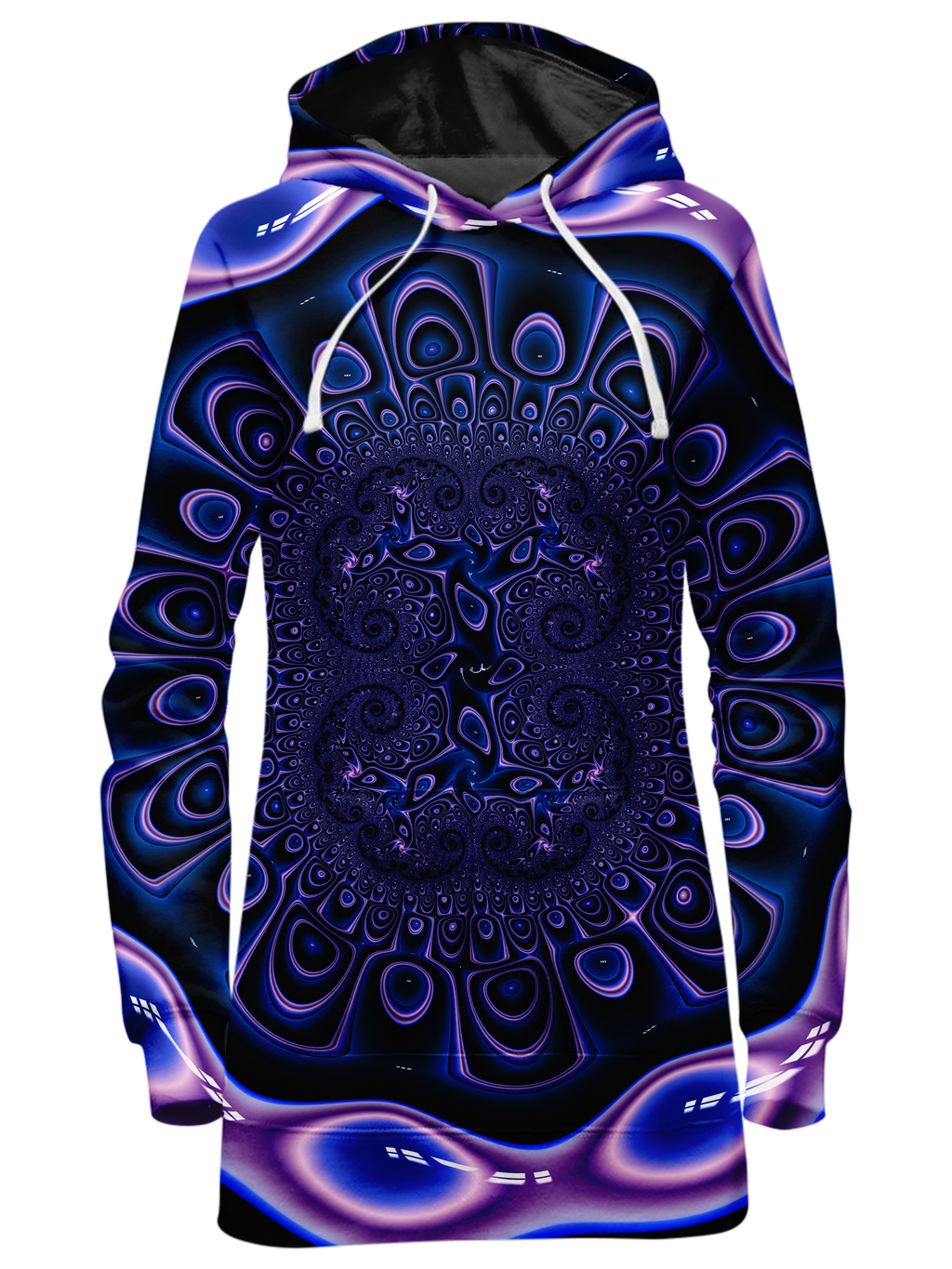 Vivid Warp Hoodie Dress Noctum X Truth Epic Hoodie