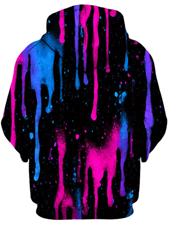 iEDM - Neon Cascade Unisex Zip-Up Hoodie