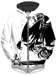 Haunting My Dreams Unisex Zip-Up Hoodie