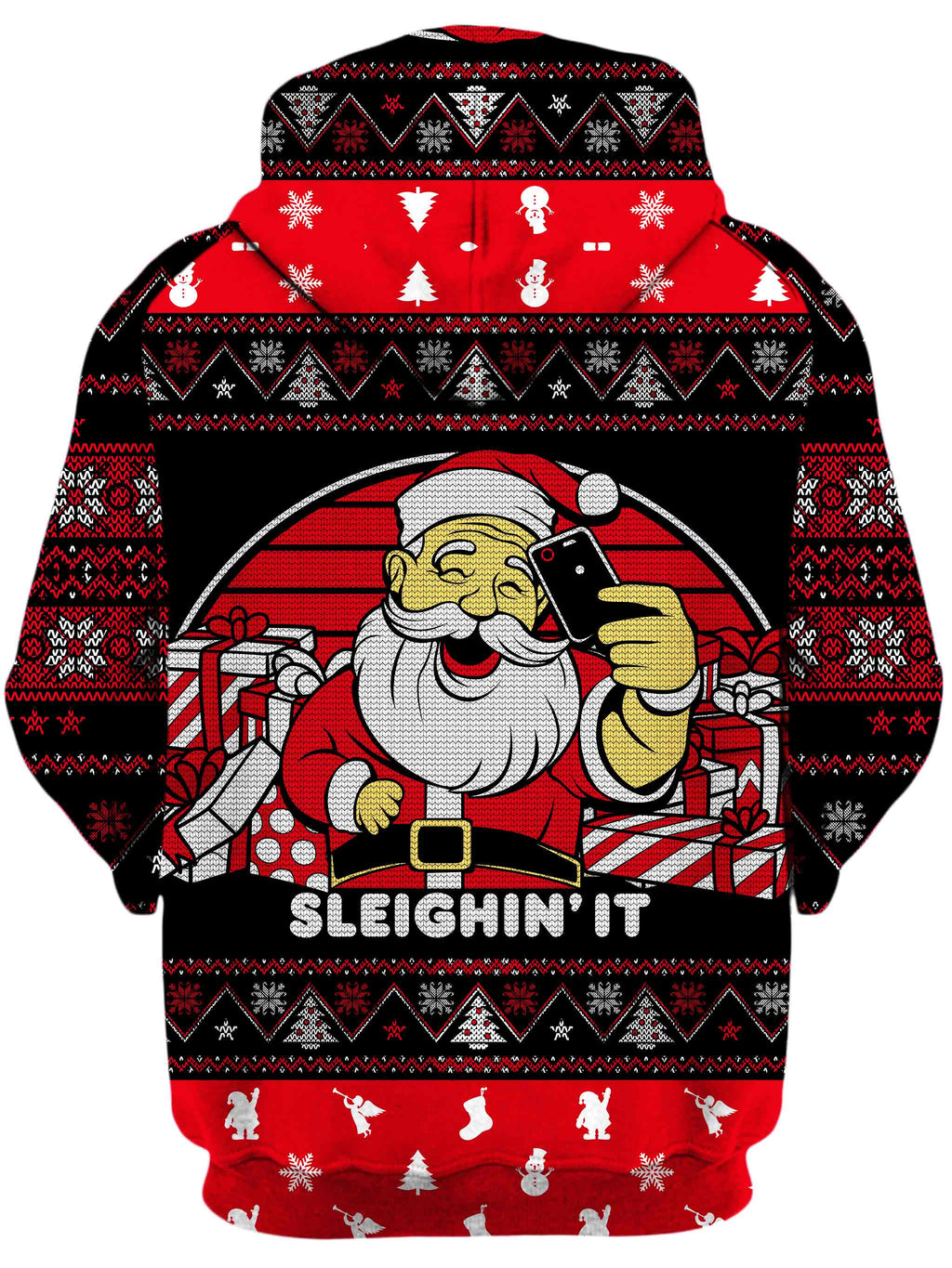 Sleighin It  Unisex Hoodie iEDM Epic Hoodie