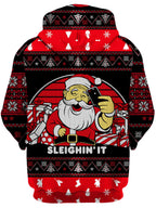 Sleighin It  Unisex Hoodie iEDM Epic Hoodie
