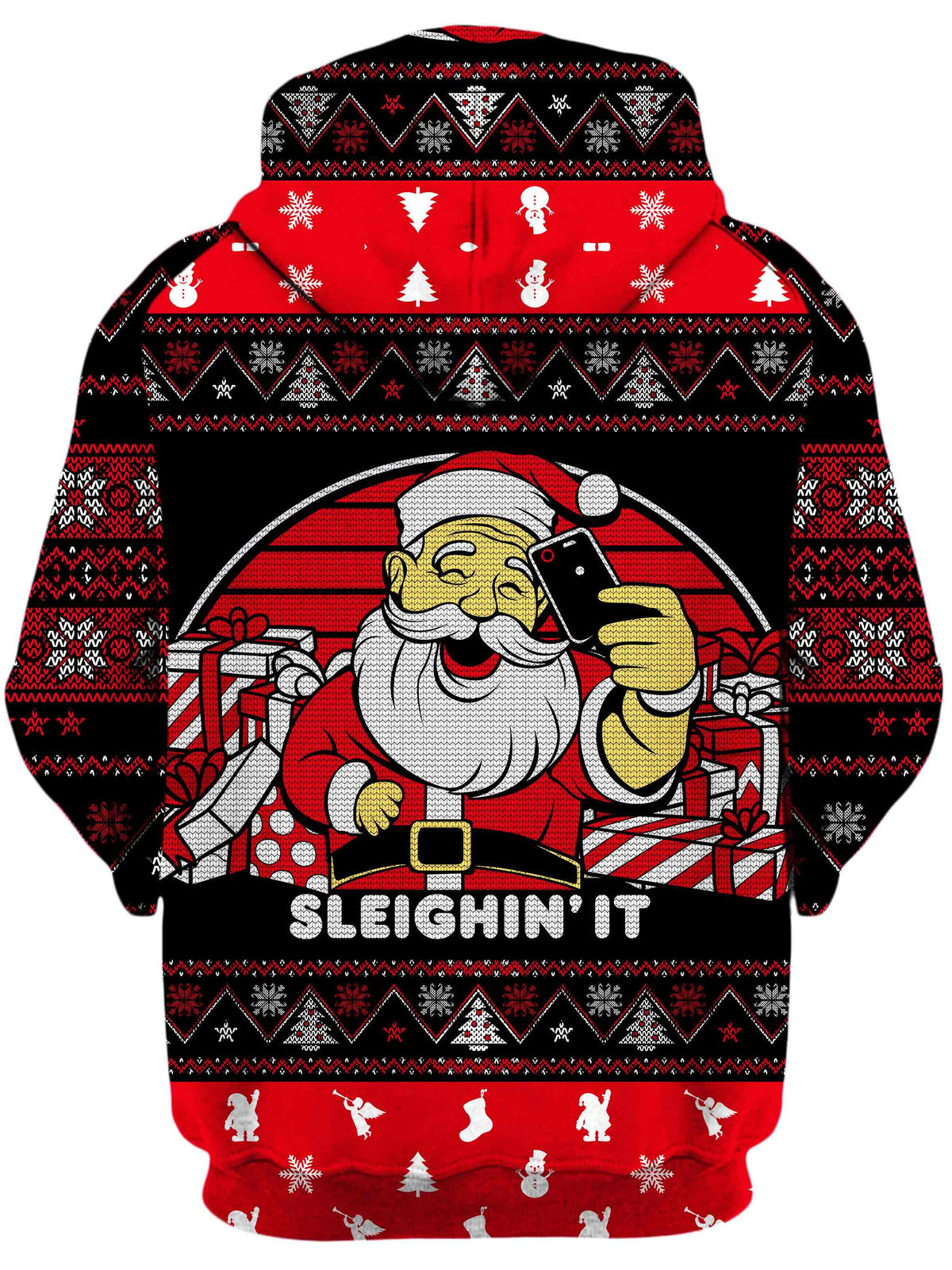 Sleighin It  Unisex Hoodie iEDM Epic Hoodie