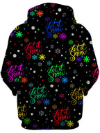 Let It Snowflakes Unisex Hoodie Sartoris Art Epic Hoodie