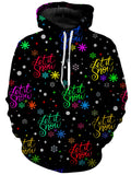 Let It Snowflakes Unisex Hoodie Sartoris Art Epic Hoodie