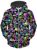 Magic Mushroom Unisex Zip-Up Hoodie