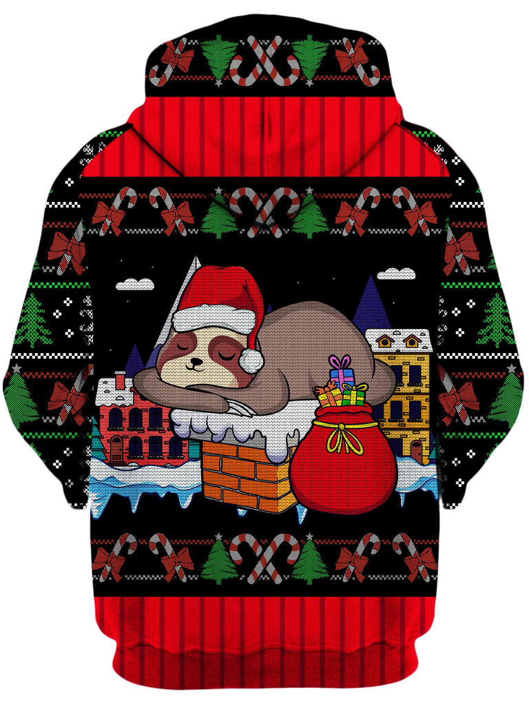 Santa Sloth Unisex Hoodie