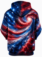 Star Spangled Spiral Unisex Hoodie iEDM Epic Hoodie