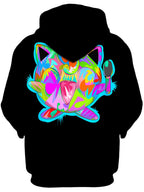 Jiggly Black Unisex Hoodie Technodrome Epic Hoodie