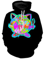 Jiggly Black Unisex Hoodie Technodrome Epic Hoodie