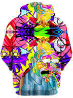 Took Too Much Unisex Zip-Up Hoodie Technodrome Epic Hoodie