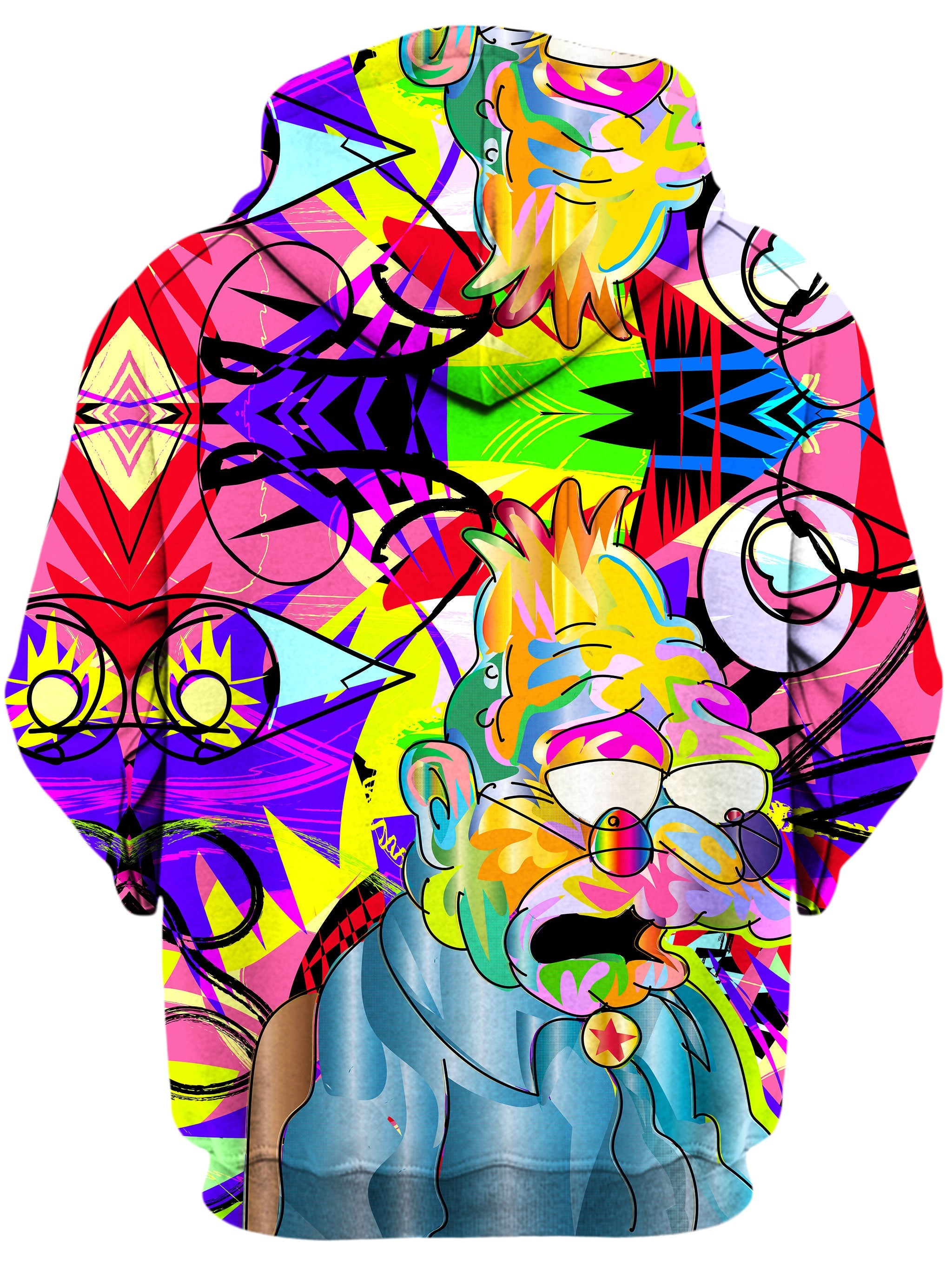 Took Too Much Unisex Zip-Up Hoodie Technodrome Epic Hoodie