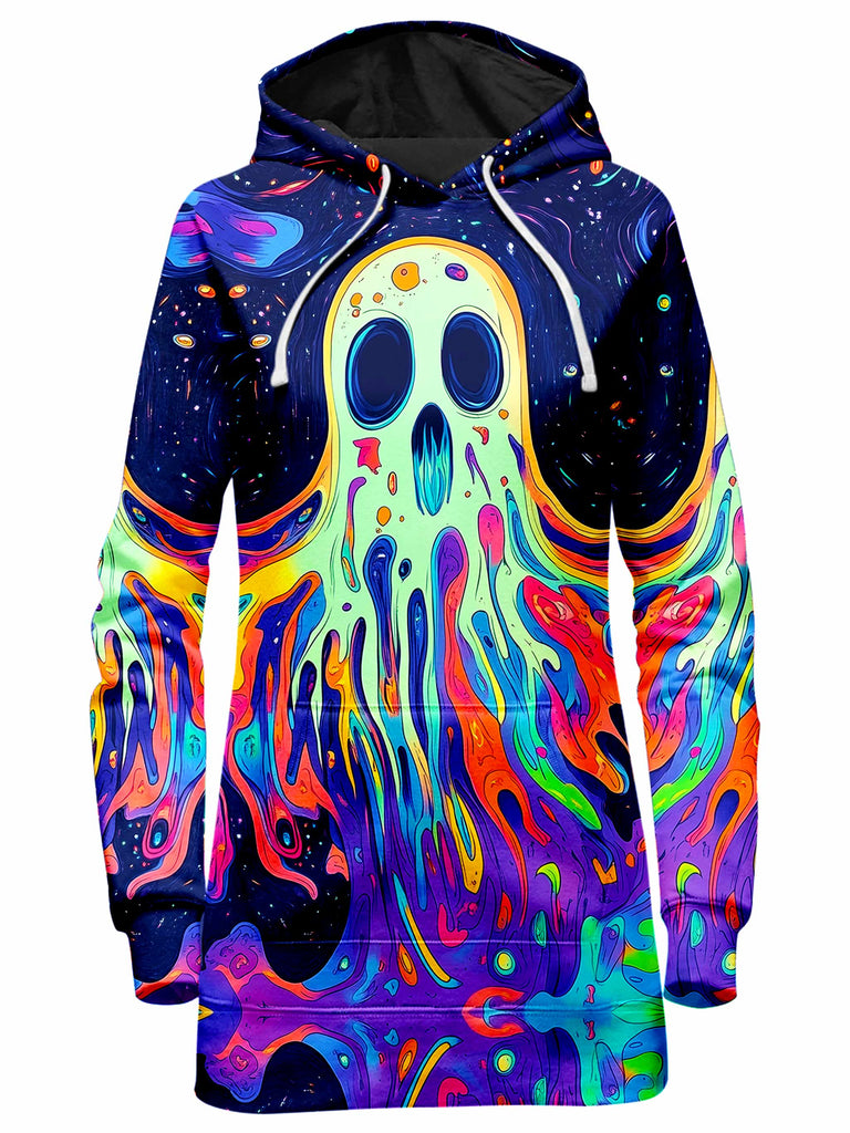 iEDM - Trippy Hollow Hoodie Dress