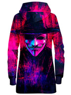 Vapor Rebellion Hoodie Dress iEDM Epic Hoodie