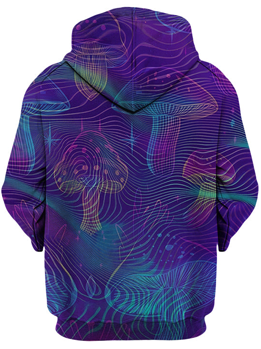 Vivid Trip Unisex Zip-Up Hoodie