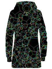 Dodecahedron Madness Glitch Hoodie Dress