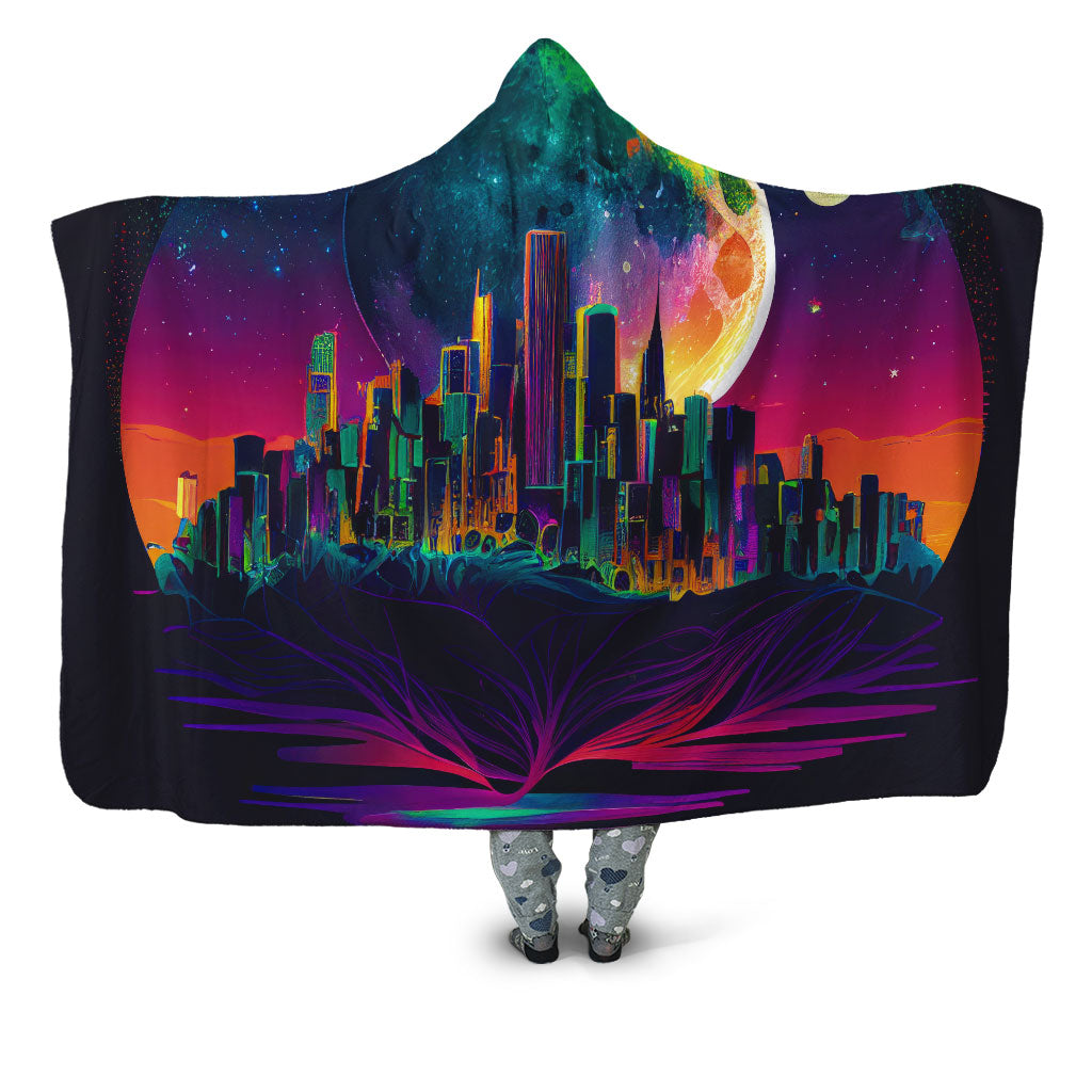Back to Reality Hooded Blanket iEDM Epic Hoodie