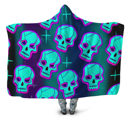 iEDM - Neon Fright Hooded Blanket