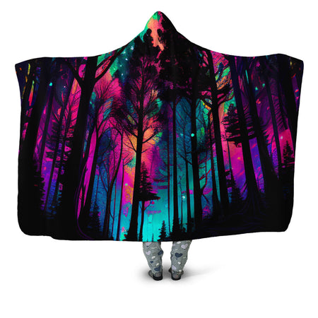 iEDM - Psilo Woods Hooded Blanket