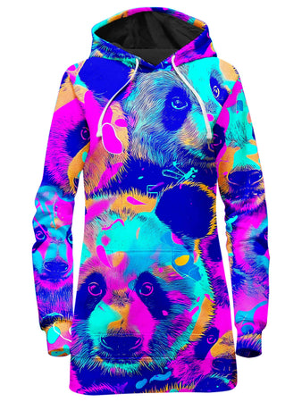 iEDM - Panda Melt Hoodie Dress