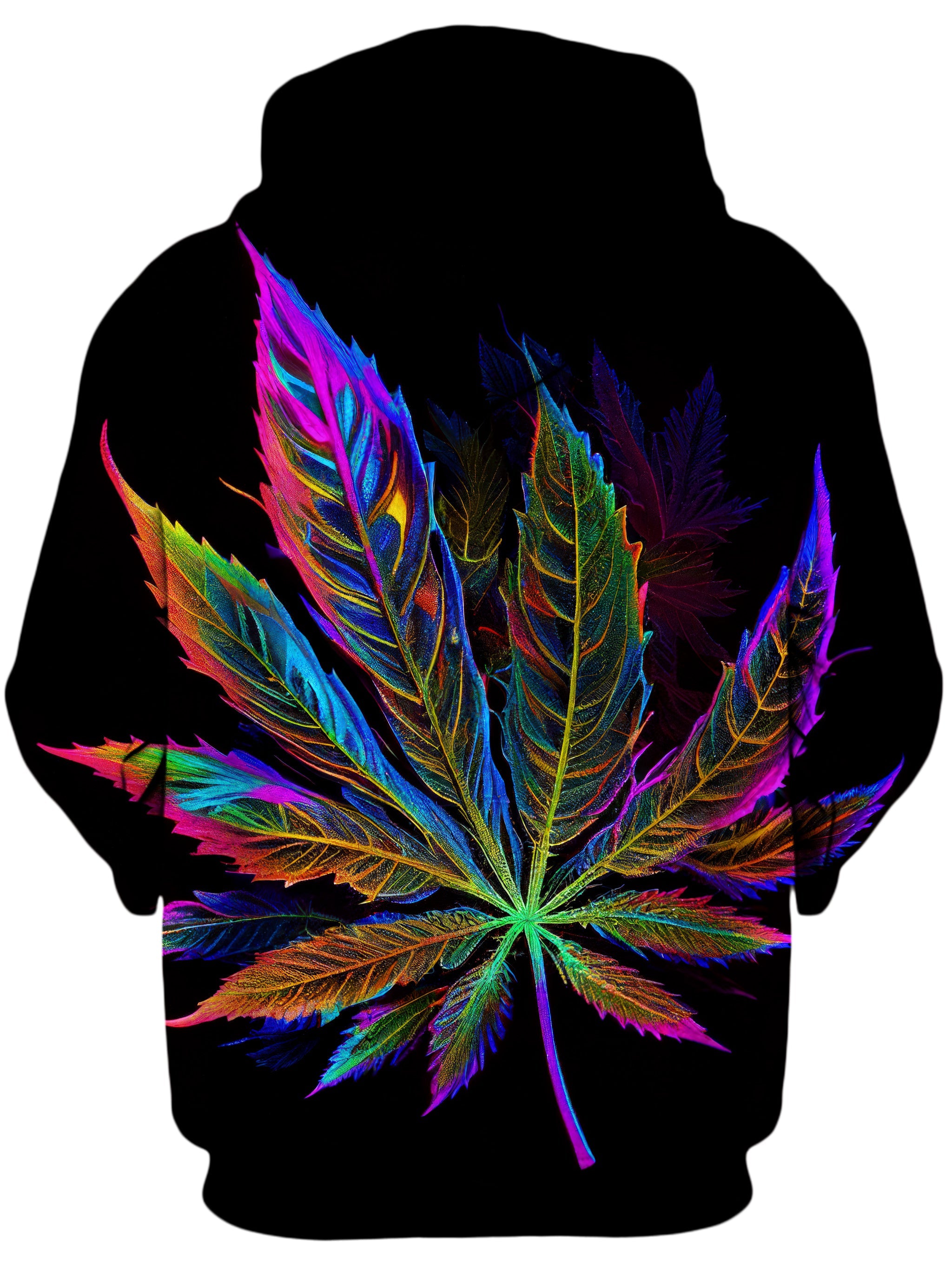 Blacklight Weed Unisex Hoodie iEDM Epic Hoodie