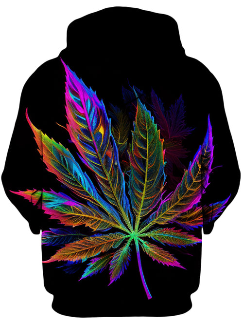 Blacklight Weed Unisex Hoodie iEDM Epic Hoodie
