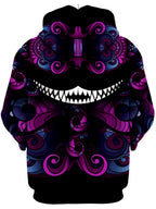 Down The Rabbit Hole Unisex Zip-Up Hoodie iEDM Epic Hoodie