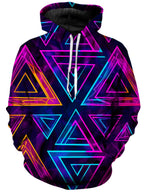 AM Geometric Unisex Hoodie iEDM Epic Hoodie