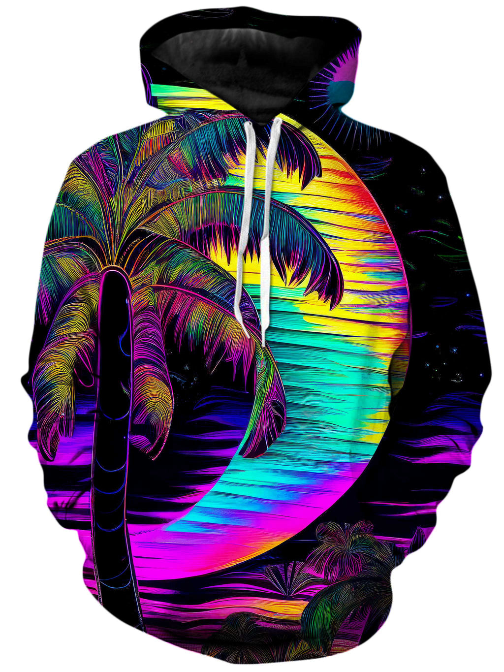 Neon Nights Unisex Hoodie