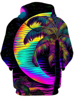 Neon Nights Unisex Zip-Up Hoodie iEDM Epic Hoodie