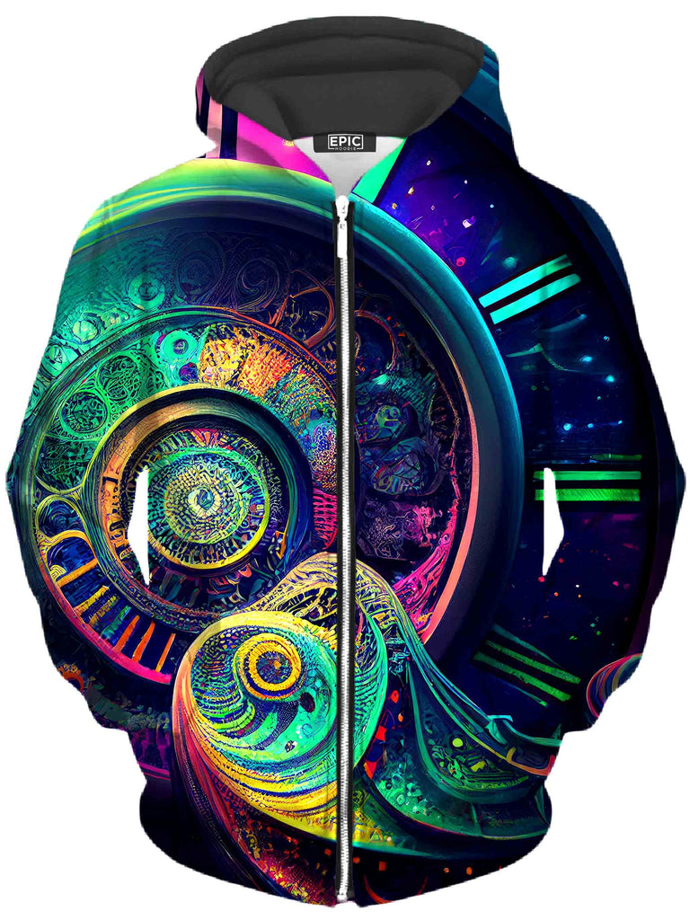 iEDM - Fleeting Unisex Zip-Up Hoodie