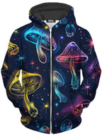 Magic Dreams Unisex Zip-Up Hoodie iEDM Epic Hoodie