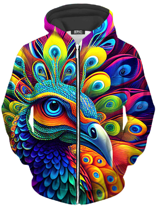 Paon Unisex Zip-Up Hoodie iEDM Epic Hoodie