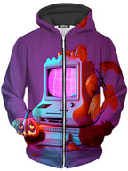 Teleported Unisex Zip-Up Hoodie iEDM Epic Hoodie