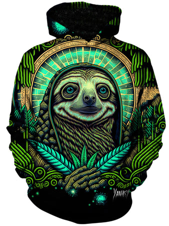 Gratefully Dyed Damen - Shallow Sloth Unisex Hoodie