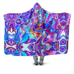 Aqua Realm Hooded Blanket