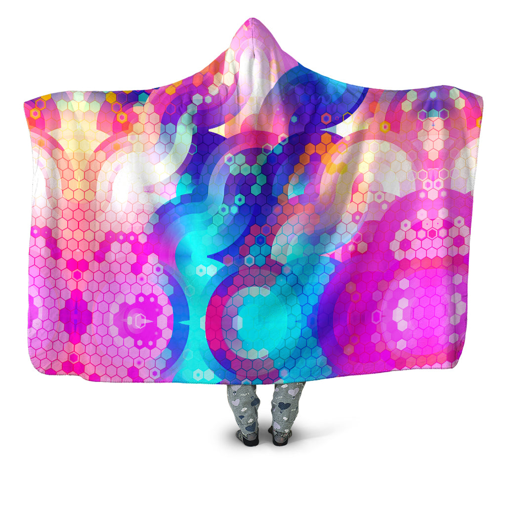 Bubbly Hooded Blanket Art Designs Works Epic Hoodie
