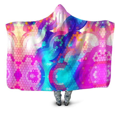 Bubbly Hooded Blanket Art Designs Works Epic Hoodie