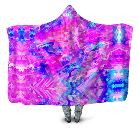 Art Designs Works - Cotton Candy Wash Hooded Blanket