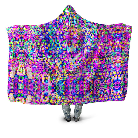 Art Designs Works - Dreamin Of Munchies Hooded Blanket