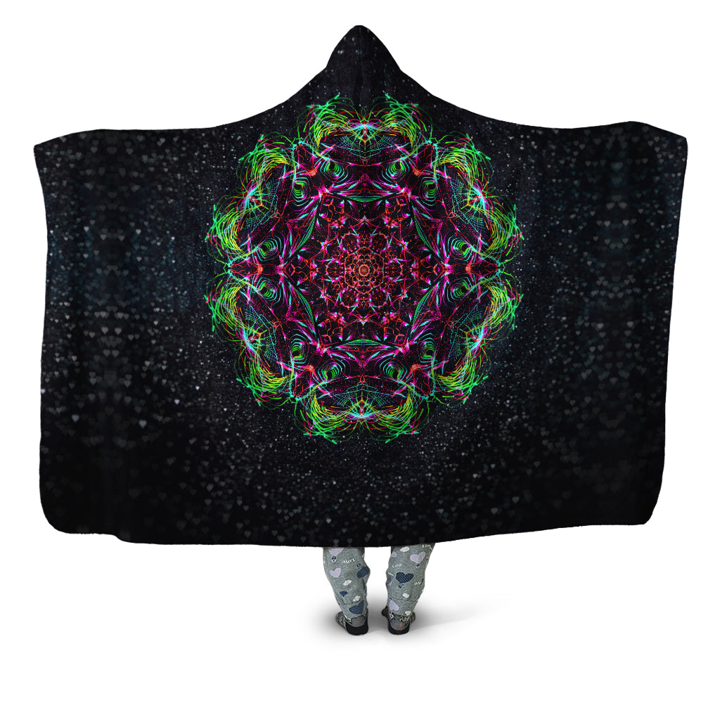 Galactic Portal Hooded Blanket Art Designs Works Epic Hoodie