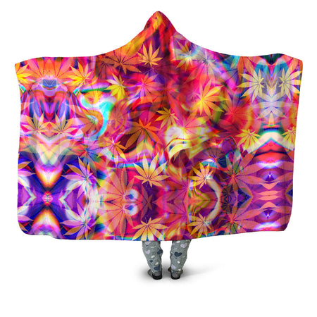 Art Designs Works - Ganja Dreamin Hooded Blanket