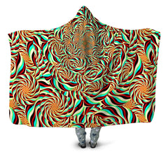 Horizon Trippy Hooded Blanket