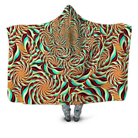 Art Designs Works - Horizon Trippy Hooded Blanket