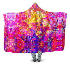 Ornate Drip Hooded Blanket