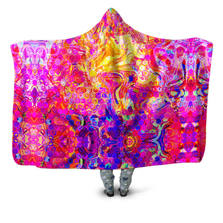 Art Designs Works - Ornate Drip Hooded Blanket