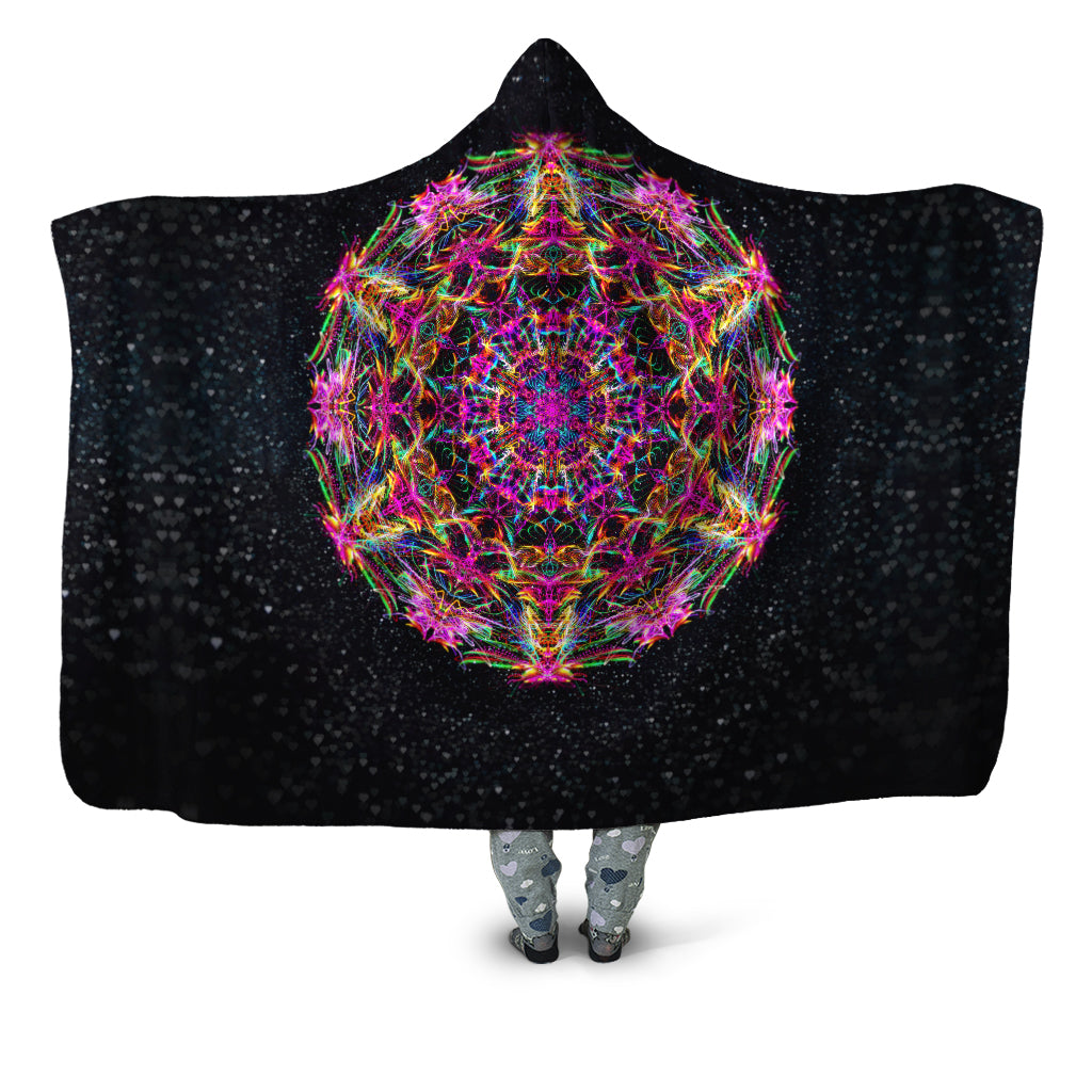 Pastel Warp Hooded Blanket Art Designs Works Epic Hoodie